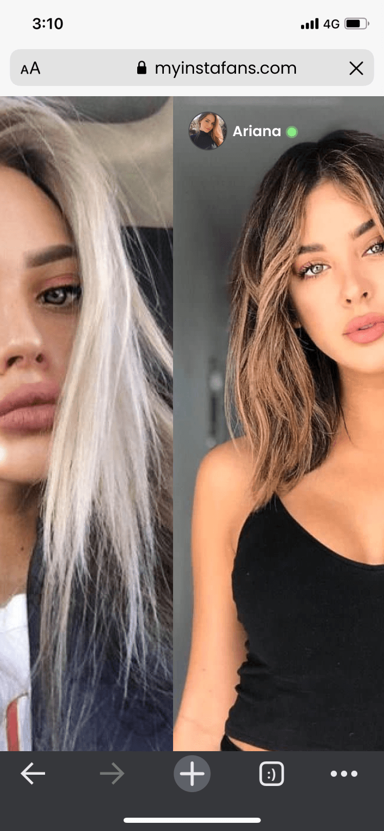 Switch by just swiping